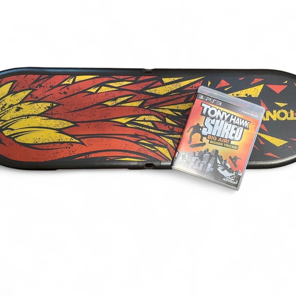 PS3 Tony Hawk Shred Sk8board & Game Disc